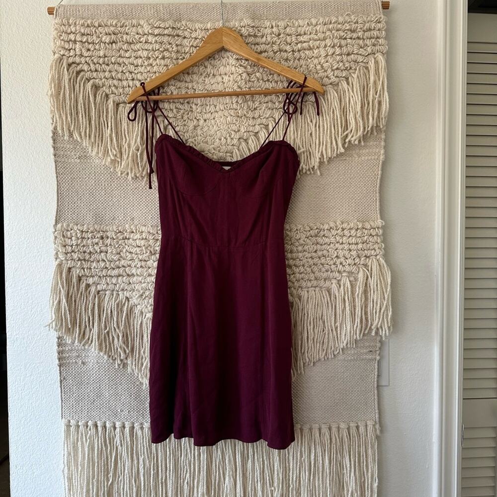 Wilfred Fable Bustier Mini Dress